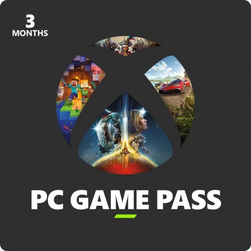 PC Game Pass 3 Month Membership (Email Delivery) - 3-Month Membership - Email Delivery code - Get access to over 100 high-quality PC games on Windows 10 - Use the Xbox App on PC to play games on the release day