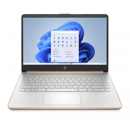 HP Stream 14 Series 14" Laptop AMD 3020e 4GB RAM 64GB eMMC Pale Rose Gold - AMD Athlon 3020e Dual-core - M365 Personal 1 yr subscription included - AMD Radeon Graphics - Windows 11 Home in S mode - 10 hr 30 min battery life