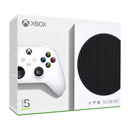 Xbox Series S 512GB SSD Console   Includes Xbox Wireless Controller   Up To 120 Frames Per Second   10GB RAM 512GB SSD   Experience High Dynamic Range   Xbox Velocity Architecture 
