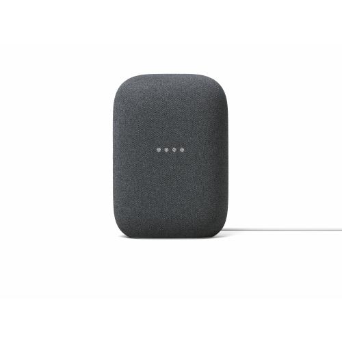 Google Nest Audio Charcoal - Google Assistant built in - Quad-core A53 1.8 GHz Processor - Stream music with your voice - Control smart devices hands-free - Made with recycled materials
