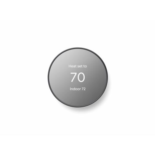 Google Nest Thermostat Charcoal - 2.4" QVGA IPS Display - Bluetooth Low Energy & 802.15.4 @ 2.4 GHz - Finds extra ways to save - Heating and cooling system alerts - Easy schedule setup