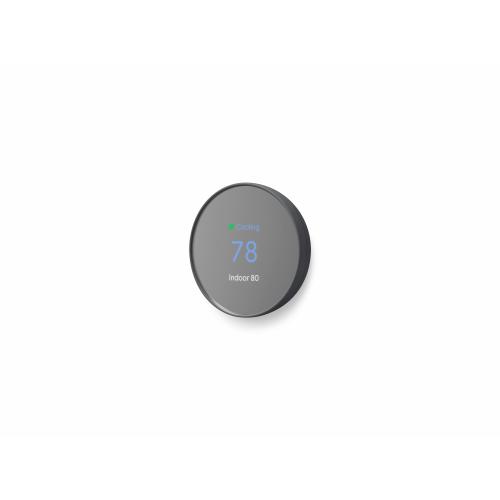 Google Nest Thermostat Charcoal   2.4" QVGA IPS Display   Bluetooth Low Energy & 802.15.4 @ 2.4 GHz   Finds Extra Ways To Save   Heating And Cooling System Alerts   Easy Schedule Setup 