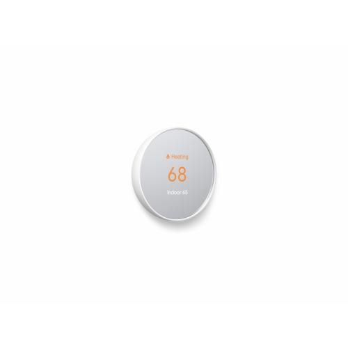 Google Nest Thermostat Snow   2.4" QVGA IPS Display   Bluetooth Low Energy & 802.15.4 @ 2.4 GHz   Finds Extra Ways To Save   Heating And Cooling System Alerts   Easy Schedule Setup 