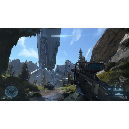 Halo Infinite Standard Edition   For Xbox One, Xbox Series X   Rated T (Teen 13+)   Strategy & Shooter Game   Single & Multiplayer Supported 