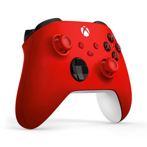 Xbox Wireless Controller Pulse Red   Wireless & Bluetooth Connectivity   New Hybrid D Pad   New Share Button   Featuring Textured Grip   Easily Pair & Switch Between Devices 