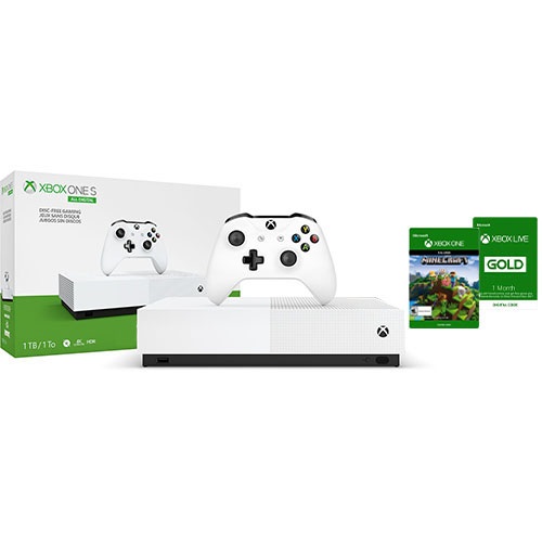 Xbox one s all digital edition clearance bundle