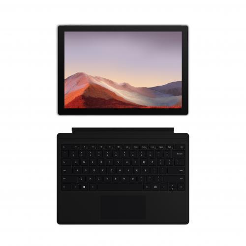 Microsoft Surface Pro 7 12.3" Intel Core I5 8GB RAM 128GB SSD Platinum + Surface Pro Signature Type Cover Black + Surface Pen Charcoal 