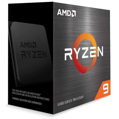 AMD Ryzen 9 5950X 16 Core 32 Thread Desktop Processor   16 Cores & 32 Threads   3.4 GHz  4.9 GHz CPU Speed   72MB Total Cache   PCIe 4.0 Ready   Without Cooler 
