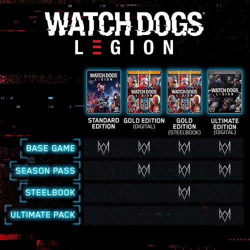 Watch Dogs: Legion Standard Edition   For PS4 And PS5   ESRB Rated M (Mature 17+)   Action/Adventure Game   Complete Co Op Missions W/ Friends   Hack Armed Drones & Deploy Spider Bots! 