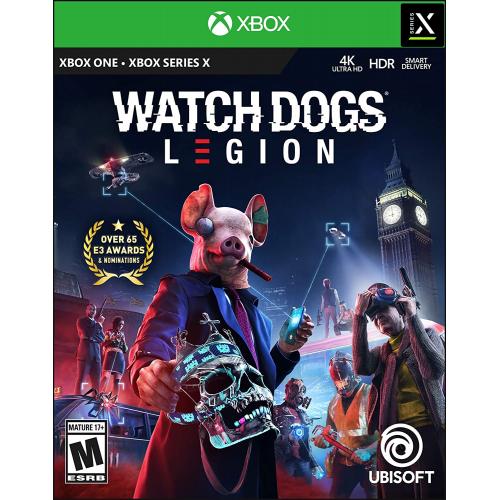 Watch Dogs Legion Xbox One Standard Edition - For Xbox One & Xbox Series X - ESRB Rated M (Mature 17+) - Multiplayer supported - Action/Adventure & Shooter - Explore London