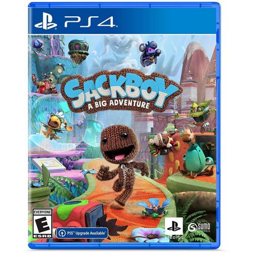 Sackboy: A Big Adventure - For PlayStation 4 - ESRB Rated E (Everyone) - Action/Adventure Game - Single & Multiplayer Supported