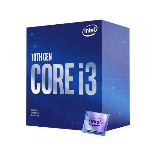 Intel Core i3-10100F Desktop Processor - 4 cores & 8 threads - Up to 4.30 GHz Overclocking Speed - Socket LGA-1200 - 6MB Intel Smart Cache - Intel Optane Memory supported