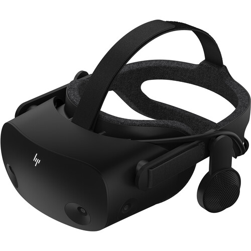 HP Reverb G2 Virtual Reality Headset Black   4320 X 2160 90Hz Display   Includes 2 Motion Controllers   Dual 2.89" LCD Screens   114 Degrees Field Of View 