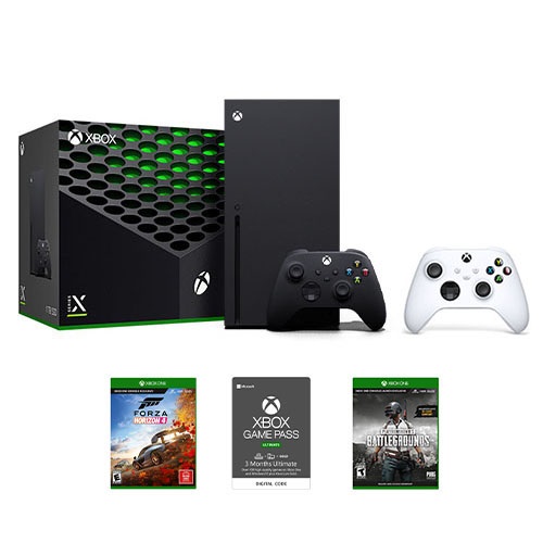 Xbox Series X 1TB SSD Console + Xbox Wireless Robot White Controller + Forza Horizon 4 + Xbox Game Pass Ultimate 3 Month Membership (Email Delivery)