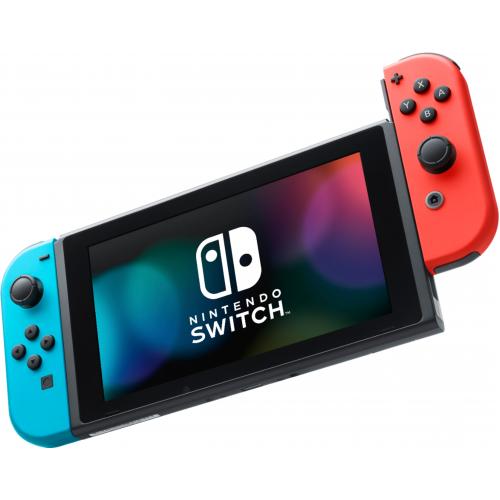 Nintendo Switch Neon Blue/Neon Red Joy Con + Mario Kart 8 Deluxe (Download) + 3month Nintendo Switch Online Membership + Ring Fit Adventure + Nintendo Switch Pro Controller 