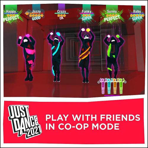 Just Dance 2021 PlayStation 5   For PlayStation 5   ESRB Rated E (Everyone)   Music And Dance Game   Over 600 Songs 