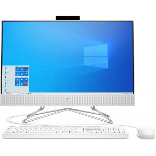 HP 24" All- in- One Desktop Computer Intel Core i5 8GB RAM 512GB SSD Snow White - 11th Gen i5-1135G7 Quad-Core - Touchscreen - USB Wired Keyboard and Mouse Included - Windows 10 Home