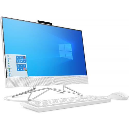 HP 24" All  In  One Desktop Computer Intel Core I5 8GB RAM 512GB SSD Snow White   11th Gen I5 1135G7 Quad Core   Touchscreen   USB Wired Keyboard And Mouse Included   Windows 10 Home 
