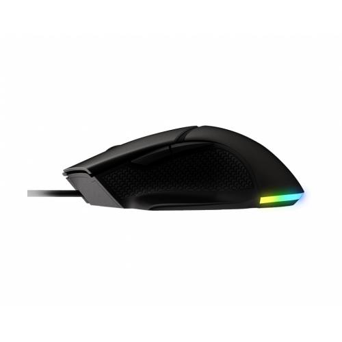 MSI Clutch GM20 Elite Gaming Mouse   Fast Optical Sensor   Right Handed Ergonomic Design   OMRON Switches   RGB Mystic Light Effect Mode   6 Total Buttons 