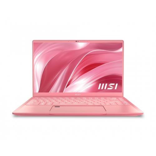 MSI Prestige 14 EVO 14" Laptop Intel Core i5-1135G7 16GB RAM 512GB SSD Rose Pink - 11th Gen i5-1135G7 Quad-core - New Intel Evo Platform for performance - 100% sRGB Color Gamut - Windows 10 Home - Up to 12 hr battery life