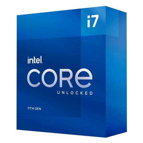 Intel Core i7-11700K Unlocked Desktop Processor - 8 cores & 16 threads - Up to 5 GHz Turbo Speed - 16M Intel Smart Cache - Socket LGA1200 - PCIe Gen 4.0 Supported