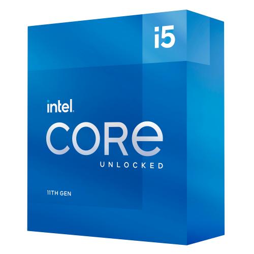 Intel Core i5-11600K Unlocked Desktop Processor - 6 cores & 12 threads - Up to 4.9 GHz Turbo Speed - 12M Smart Cache - Socket LGA1200 - PCIe Gen 4.0 Supported