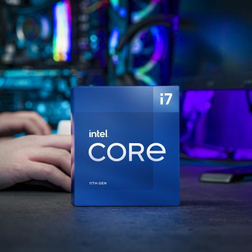 Intel Core i7-11700 Desktop Processor - 8 cores & 16 threads - Up to 4.9 GHz Turbo Speed - 16M Smart Cache - Socket LGA1200 - PCIe Gen 4.0 Supported