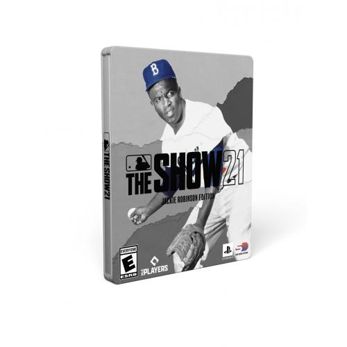 MLB The Show 21 Jackie Robinson Deluxe Edition  PS4 With PS5 Entitlement   For PS4 W/ PS5 Entitlement   ESRB Rated E (Everyone)   Sports Game   Play As All  New Legends! 