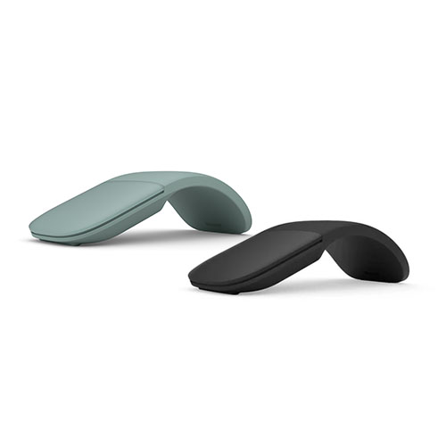 Microsoft Arc Mouse Black+ Arc Mouse Sage - Wireless Connectivity - Bluetooth Low Energy - BlueTrack Enabled - Tilt Wheel - Up to 6 Months Battery Life