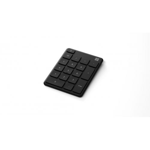 Microsoft Designer Compact Keyboard Matte Black+Number Pad Matte Black   Bluetooth 5.0 Connectivity   2.40 GHz Operating Frequency   Dedicated Emoji Key   Dedicated Screen Snipping Key   Connect Up To 3 Devices   1.3mm Low Profile Key Travel 