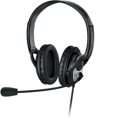Microsoft LifeChat LX 3000 Digital USB Stereo Headset Noise Canceling Microphone + Sculpt Ergonomic Mouse   Premium Stereo Sound   USB 2.0 Connection   Leatherette Ear Pads   Wireless Mouse   Ergonomic Design 