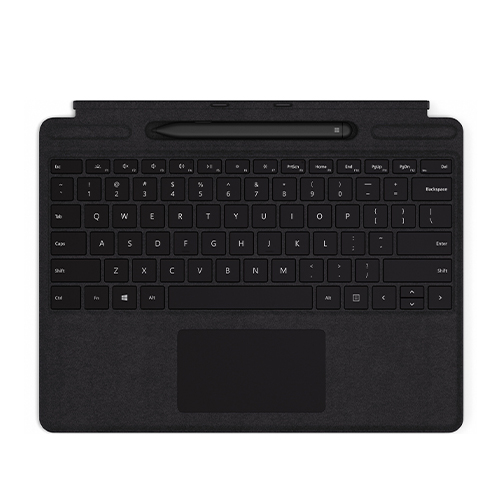 Microsoft Surface Slim Pen Black + Microsoft Surface Pro X Signature Keyboard With Black Slim Pen 