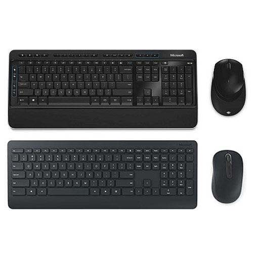 Microsoft Wireless Desktop 3050 Keyboard & Mouse + Microsoft Wireless Desktop 900 Keyboard & Mouse