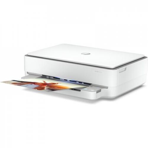 HP ENVY 6055e All In One Printer   Print, Copy, Scan & Photo Functions   6 Months Of Free Ink With HP Instant Ink   Seamless Mobile Printing Using The HP Smart App   Bluetooth Connectivity   2 Year Extended HP Warranty When You Activate HP+ 