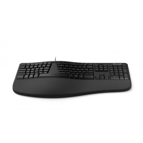 Microsoft Ergonomic Wired Keyboard And Mouse Desktop Bundle   Wired USB 2.0 Type A Connectivity   3000 Frames Per Second For Mouse   Favorite Keys Reassignment Feature   1000 Points Per Inch For Mouse   Compatible W/ Windows 10 