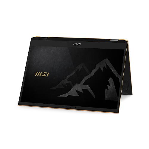 MSI Summit E13 Flip Evo 13.4" Touchscreen Convertible 2 In 1 Notebook Intel Core I7 1185G7 32 GB RAM 1 TB SSD Ink Black 