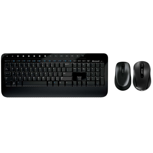 Microsoft Wireless Desktop 2000 Keyboard and Mouse + Microsoft Wireless Mobile Mouse 4000