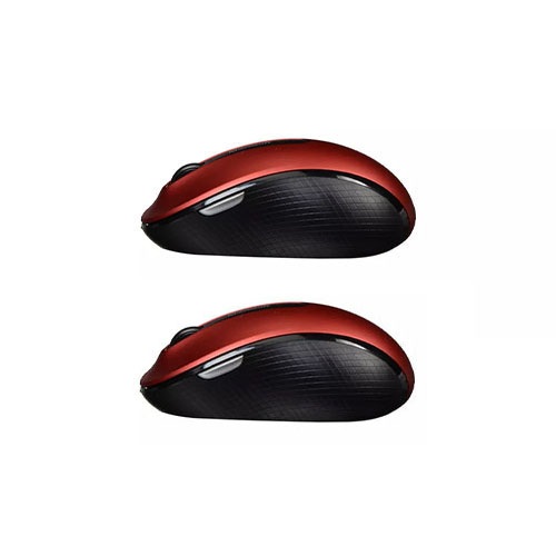 Microsoft Wireless Mobile Mouse 4000 Pack of Two - Radio Frequency Connectivity - BlueTrack Enabled Mouse - Nano Transceiver - 4-way Scrolling & 4 Customizable Buttons - Up to 10 Months Battery Life