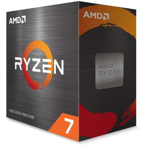 AMD Ryzen 7 5800X 8 Core 16 Thread Desktop Processor + MSI Interceptor Gaming Mouse Black & Red + MSI Air Gaming Backpack Grey 