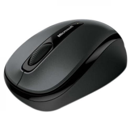Open Box: Microsoft 3500 Mouse Lochness Gray - Wireless - Radio Frequency - 2.40 GHz - 1000 dpi - 3 Button(s)