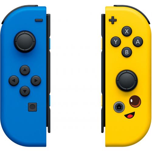 Nintendo Switch Joy Con (L)/(R) Fortnite Fleet Force Bundle   Blue And Yellow Joy Con   Releases 6/4/2021   Compatible With Nintendo Switch   500 V Bucks + Download Code 