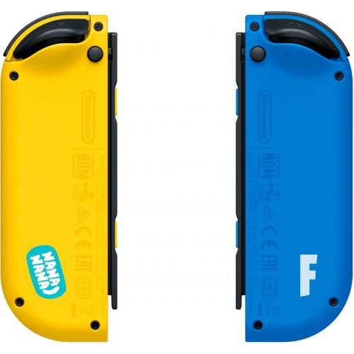 Nintendo Switch Joy Con (L)/(R) Fortnite Fleet Force Bundle   Blue And Yellow Joy Con   Releases 6/4/2021   Compatible With Nintendo Switch   500 V Bucks + Download Code 