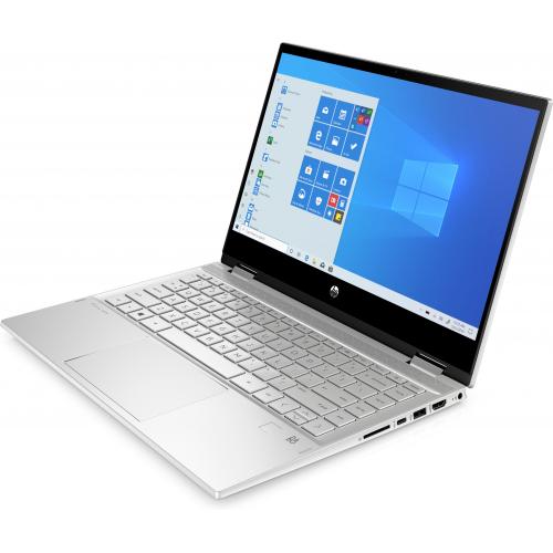 HP Pavilion X360 14" Touchscreen 2 In 1 Laptop Intel Core I5 1135G7 12GB RAM 256GB SSD Natural Silver 
