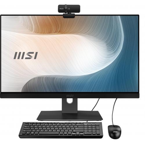MSI Modern AM241P 23.8" All-in-One Desktop Computer Intel Core i5-1135G7 16GB RAM 256GB SSD - 11th Gen Intel i5-1135G7 Quad-Core - Wireless Keyboard & Mouse Included - In-plane Switching (IPS) Technology - Intel Iris XE Graphics - Windows 10 Pro