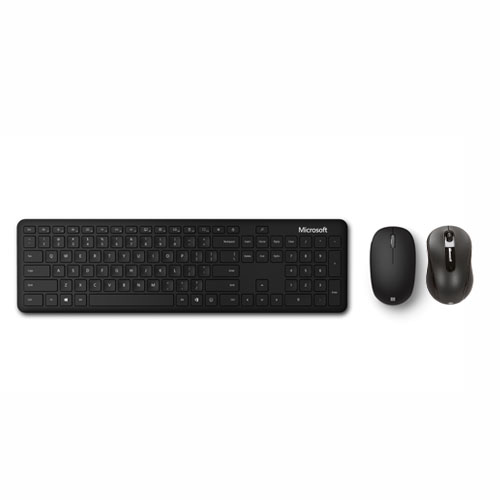 Microsoft Wireless Mobile Mouse 4000 + Microsoft Bluetooth Keyboard & Mouse Desktop Bundle - BlueTrack Enabled Mouse - Bluetooth Connectivity - 2.4 GHz Operating frequency - 4-way Scrolling and 4 Customizable Buttons - Up to 10 Months Battery Life