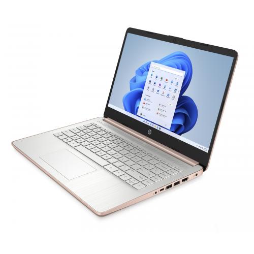 HP 14 Series 14" Touchscreen Laptop Intel Celeron N4020 4GB RAM 64 GB EMMC Pale Rose Gold 