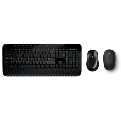 Microsoft Wireless Desktop 2000 Keyboard and Mouse + Microsoft Bluetooth Mouse Matte Black