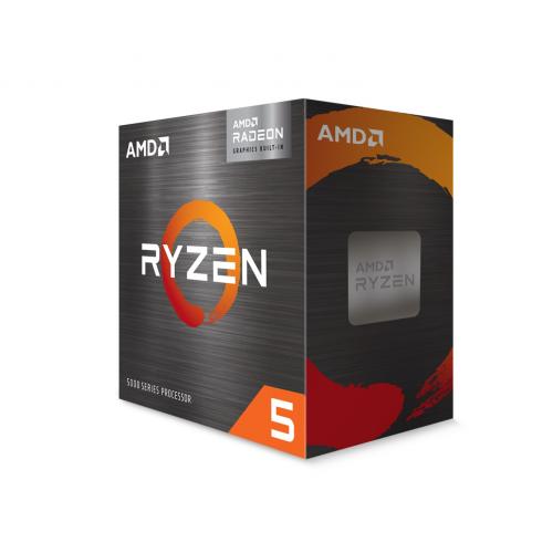 AMD Ryzen 5 5600G 6 Core 12 Thread Desktop Processor With Radeon Graphics   6 CPU Cores & 12 Threads   7 GPU Cores   3.9 GHz  4.4 GHz CPU Speed   16MB Total L3 Cache   PCIe 3.0 Ready 