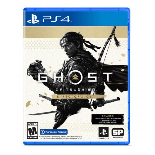 Ghost of Tsushima Directors Cut for PS4 - For PlayStation 4 - ESRB Rated M (Mature 17+) - Action/Adventure Game