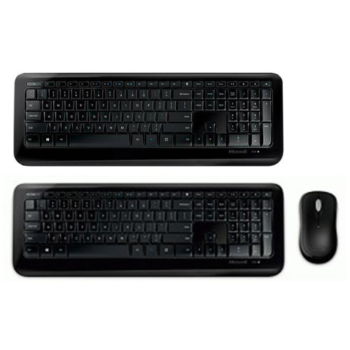 Microsoft Wireless Desktop 850 Keyboard & Mouse + Microsoft Wireless Desktop 850 Keyboard - USB 2.0 Wireless Keyboard & Mouse - USB Interface for 850 keyboard - 1000 dpi Movement Resolution - QWERTY Key Layout - Compatible with Computer & Notebook
